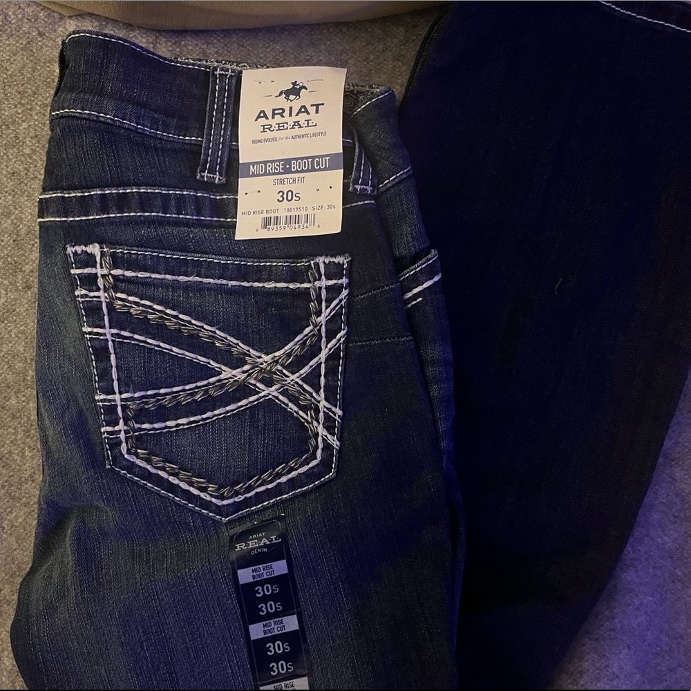 Womens Ariat Boot-Cut Midrise Jeans